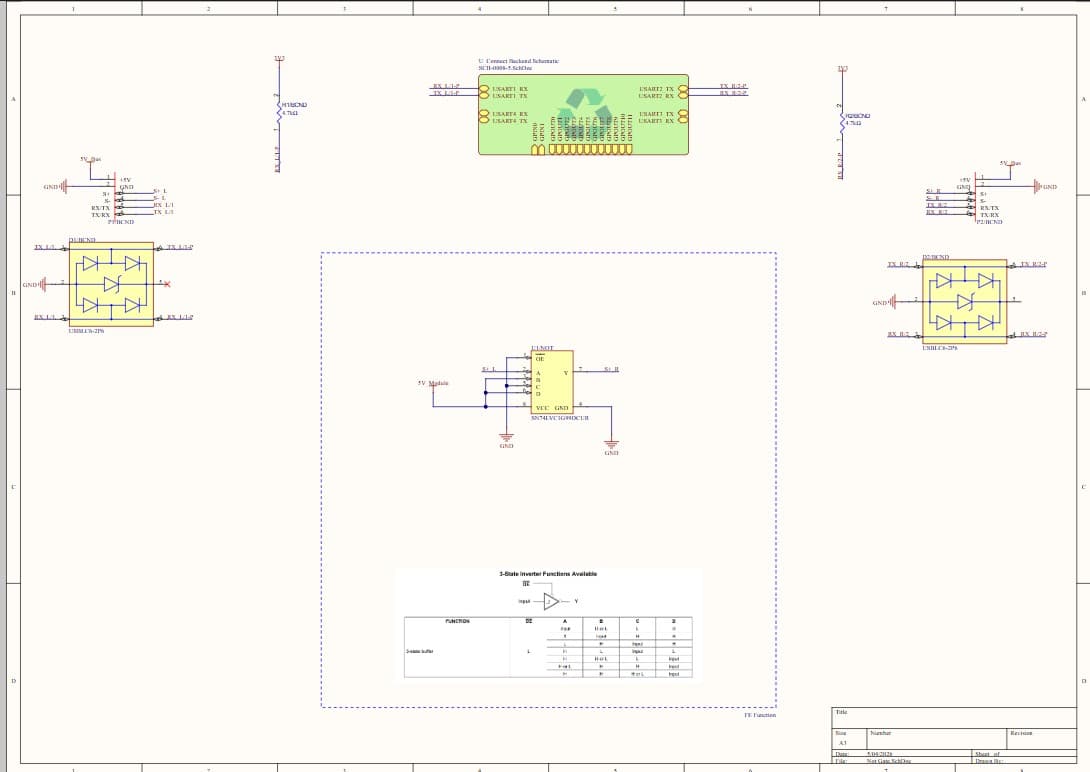 Not Gate Schematic